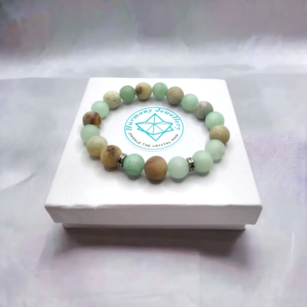 Amazonite bracelet 10 mm